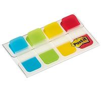 POST-IT Marque-pages Index Strong 16 x 38 mm Turquoise Vert Jaune Rouge