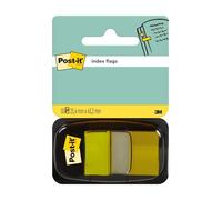 Post-it Distributeur de bandes adhésives Index 680-5 - 25,4 x 43,2 mm - 50 index Jaune