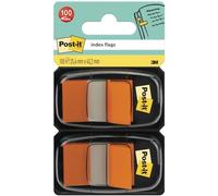 Post-It 2 X 3m Post-It Index, Orange, Efilé, Pack Avantageux