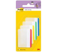 Post-it Marque-Pages Rigides, Couleurs Assorties - 24 Marque-Pages, 50.8 mm x 38.1 mm - Pour Marquer, Surligner ou Codifier des Informations