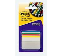 Post-it Marque-pages rigides pour dossiers suspendus 50,8 x 38 mm - Lot de 4 x 6
