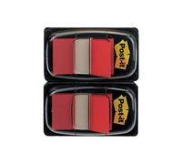 Post-it Marque-pages Souples Rouge Lot de 2 x 50 Feuilles
