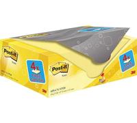 Post-It - Notes - 76 X 127 Mm - 100 Feuilles - Jaune (Pack De 20)
