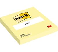 Post-it notes adhésives 654 76x76mm 100feuilles jaune