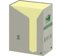 Post-it notes adhésives Recycling Notes 655-1T 127x76mm ge 16pc