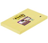 Post-it notes adhésives Super Sticky Notes 127 x 76 mm jaune canari 1 x 90 feuilles