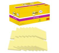 Post-It Pack Avantages 16 Blocs Dont 2 Offerts Notes Super Sticky Jaune - 76 X 76 Mm