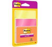 Bloc de 135 feuilles Post-it Super adhésive Modèle aléatoire