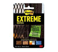 Post-it Notes Extreme 76 x 76 mm, 3 blocs (Vert/Orange/Jaune)