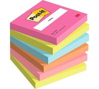 Post-it Notes Poptimistic Color Collection, Pack of 6 Pads, 100 Sheets per Pad,7