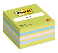 3M Post-it Bloc cube 76 x 76 mm 450 feuilles Bleu/Vert