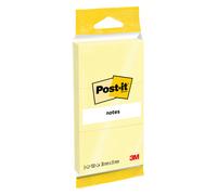 Post-it Bloc-mémos 6810 Notes repositionnables 38 x 51 mm Jaune Lot de 3