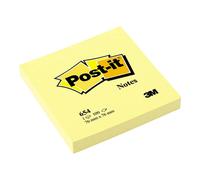 Post-it Bloc de notes adhésives FT500072937 répositionnables 76 x 76 mm 100 feuilles
