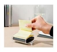 Post-it Bloc-notes Z-Notes Super Sticky 76 x 76 mm Noir - Pack de 6 (90 feuilles par bloc)