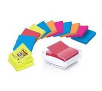 Post-it pro z-note dispenser and one pad 76x76mm white ref pro-w-12sscol-r330 pro-w12n