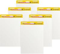 Post-it Super Sticky Chevalet Réunion, 4 + 2 Blocs GRATUITS, 63,5 x 76,2 cm