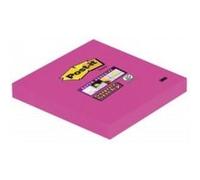 Post-it super sticky notes repositionnables 90 feuilles 76 x 76 mm fuchsia 654spi G