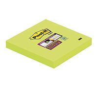 Post-it Super Sticky Notes repositionnables 90 feuilles 76 x 76 mm Vert Olive