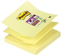 Post-it Super Sticky Z Notes 76 x 76 mm jaune canari 90 feuilles/bloc