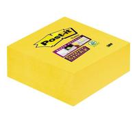 Post-it® SuperSticky 2014-S bloc-notes repositionnables - 70 g, 76 x 76 mm, jaune narcisse, 270 feuilles