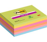 Post-it® SuperSticky 8645-6SS-EU bloc-notes repositionnables Super Sticky Meeting Notes - 203 x 152 mm, couleur fluo, 6x 45 feuilles