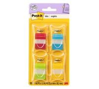 Post-it Étiquettes solides 100 onglets - 12/couleur, 36/distributeur - Couleurs primaires assorties