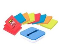 Post-it value z-note dispenser and one pad 76x76mm ref val-ss8p-r330 val-b8p G
