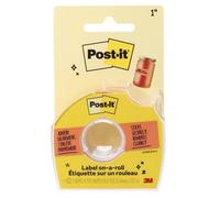 Post-it Vital Orange - Ruban adhésif sur un rouleau avec distributeur de ruban adhésif, 2,5 x 1778 cm, excellente étiqueteuse pour créer des étiquettes pour pots à épices et journaux