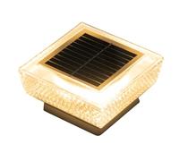 Post Lights Solar, Deck Lighting Set, Waterproof Led Lamp, Patio Garden Lighting, Fence Gate Accessory, Path Staircase Illumination, Backyard Pool Decor for Driveway Balcony Garden