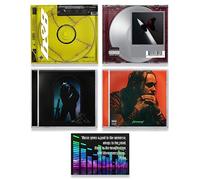 Post Malone 4 Studio Albums Complete Discography Stoney / Beerbongs and Bentlys / Hollywood's Bleeding / Twelve Carat Toothache Art Card