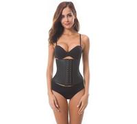 Post-Partum Belly Wrap Waist Trainer Soutien De Récupération Ceinture Pelvienne Body Shaper, sous-vêtements Confortables Invisibles pour Les Femmes Contrôle du Ventre Perte De Poids, Black, XXL