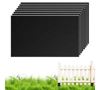 Post Protector Fence | Outil de protection de post | Équipement de protection sur la goupille à air | 8 pièces de protection en bois | Enveloppement de poteaux en bois imperméable, couverture