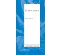 Post-scriptum Aux sources d'une écriture - Joël Jouanneau - Actes Sud-Papiers - broché - Théâtre