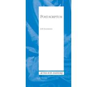 Joël Jouanneau – Post-scriptum – Aux sources d'une écriture – Broché