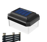 Post Solaire Lumières Extérieures - Aménagement À Led Étanche, Lampe Décorative Moderne, Lumière Du Paysage D'économie D'énergie, Accessoire De Jardin Compact | Idéal Pour La Clôture De Terrasse De Te