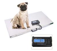 Postage Scale, Digital Postal Scale, Pèse-personne électronique vétérinaire en acier inoxydable 103 x 53 cm Charge max. 300 kg, Pèse-Lettre Numérique Haute Précision Échelle Postale Numérique