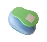 Postage Stamp Punch - Crafting Supplies, Artistic Cutter with Scalloped Edge, Paper Shaper, Decorative Border Maker, Mini Scrapbooking Tool for Preschool Greeting Cards Classroom Photo Albums