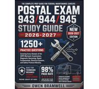 POSTAL EXAM 943/944/945 STUDY GUIDE 2026-2027: 1250+ Practice Questions Covering Every Domain of the USPS Mechanic Examination, Diagnostic Reasoning, ... Systems, and Safety Protocol Mastery