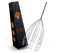 Postavo [ORIGINAL] Masseur de tête araignée - Appareil de massage de la tête avec 20 doigts - Pour une détente parfaite et une meilleure circulation sanguine - Brosse de massage pour cuir chevelu avec