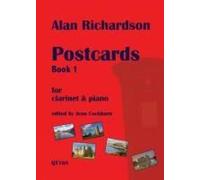 Postcards Book 1 For Clarinet & Piano Sheet Music