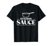 Poste à Sauce Brigade Chef Culinary Station T-Shirt