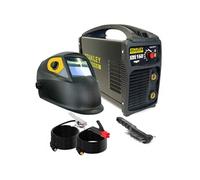 Poste à souder 160 Ampères MMA Soudage Cycle 100% en continu + Cagoule Automatique 9/13 STANLEY FATMAX