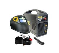 Poste à souder 200 Ampères MMA Soudage Cycle 100% en continu + Cagoule de protection Automatique 9/13 STANLEY FATMAX