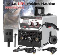 Poste à souder 3-en-1 MIG/MMA/TIG 350A max MIG sans gaz IGBT avec torche pince porte-électrode pince de masse masque et fil