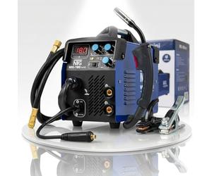 Poste à souder à onduleur MIG-180mini | Appareil multifonction | 180 ampères | Fil fourré sans gaz | FLUX | Gaz de protection | Électrode | MMA | E-Hand | MIG | MAG | E-Hand | Affichage numérique |