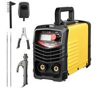 Poste a Souder,Aomdom 225A 220V IGBT Poste Souder ARC Poste à Souder Inverter électrique Portable Machine a Souder Soudeur Avec affichage numérique LCD pince de mise à la terre masque brosse