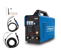 Scheppach – Poste à souder WIG1000Multi TIG/MMA 15–160A 230V, masque, électrodes, buses inclus