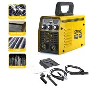 Poste à souder électrique portable - Machine à souder manuelle MMA-250 avec deux ports USB et deux écrans -Poste à souder Inverter