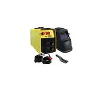 Poste à souder Inverter à l'arc PW200 Numérique soudure Acier Fonte Inox+ Cagoule de soudure Automatique 2 capteurs