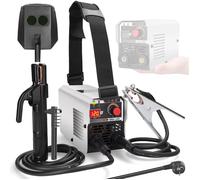 Poste à Souder Inverter IGBT 200A - Soudage MMA, MIG/MAG, TIG sans Gaz - Alimentation 220V - Design Compact et Portable